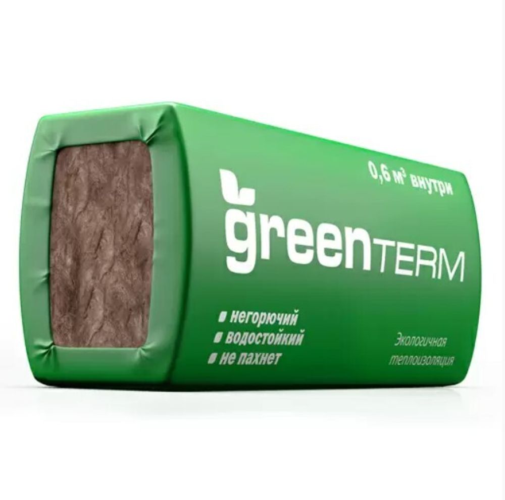 Минеральная вата Knauf Insulation S37MR GreenTerm (1230x610x100x8, 0,6м³/уп)