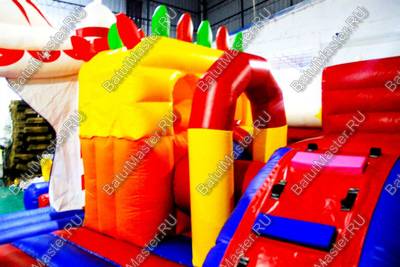 Коммерческий надувной батут "Большой цирк" 20.5*9.6*8 м