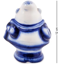 ГЛ- 907 Фигурка «Новый руссий» Золото (Гжельский фарфор)