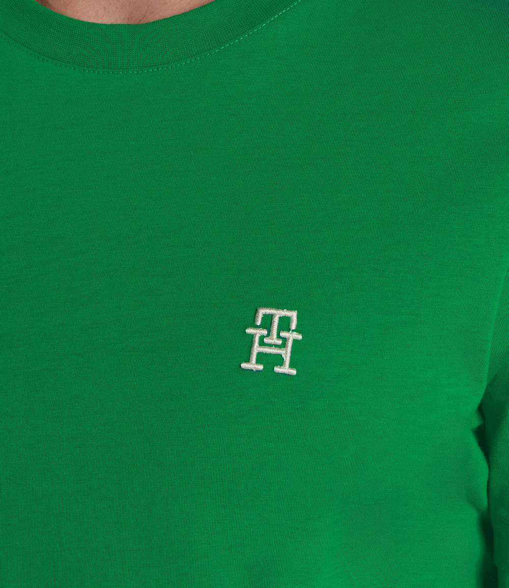 Футболка MONOGRAM IMD TEE Tommy Hilfiger - зеленый(MW0MW33987)