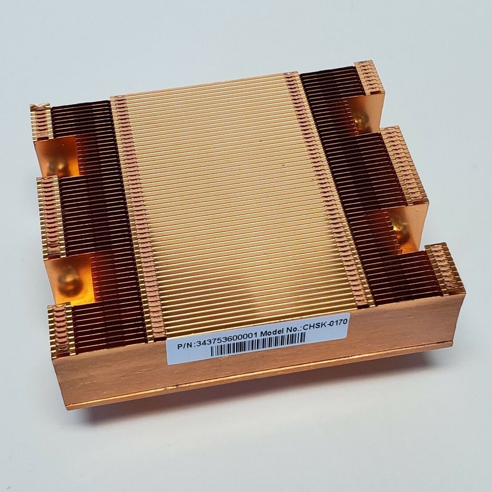 Система охлаждения Riverbed Copper 1U CPU Server Heatsink CHSK-0170