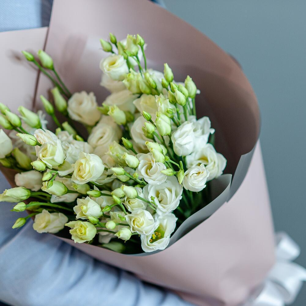 Букет лизиантусов Нежный