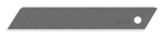 Лезвия для канцелярского ножа 50 шт OLFA EXCEL BLACK 18 мм, сегментированное, в боксе