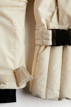 H&M Утепленная горнолыжная куртка ThermoMove, кремовый