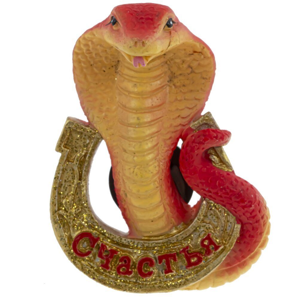 GAEM Магнит "Змея", L5 W2,5 H7 см, 4в.