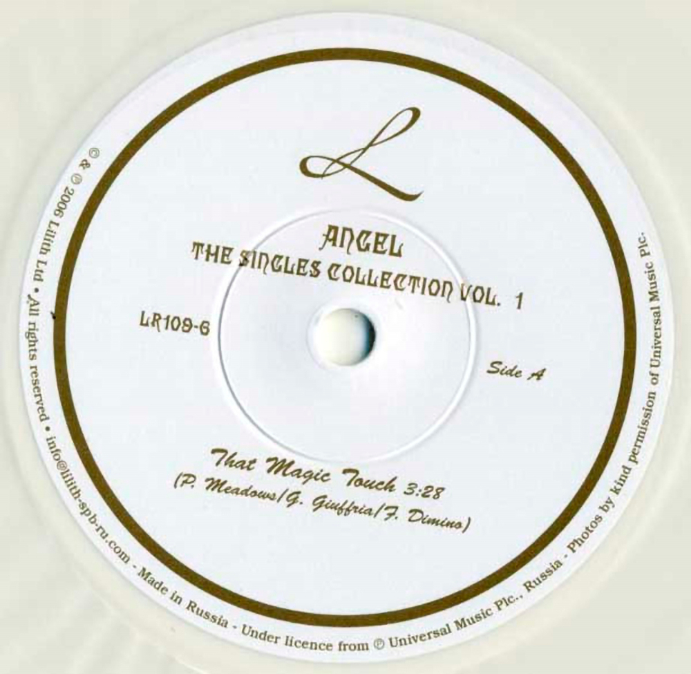 Angel / The Singles Collection Vol. 1 (Coloured Vinyl)(7x7"Vinyl Single)