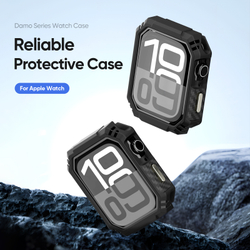 Чехол-бампер из Soft силикона от Dux Ducis для часов Apple Watch 46мм, серия Damo Series Case