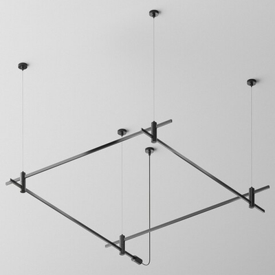 Трек подвесной Maytoni Technical Готовая конструкция TFC-Flar-H08-B