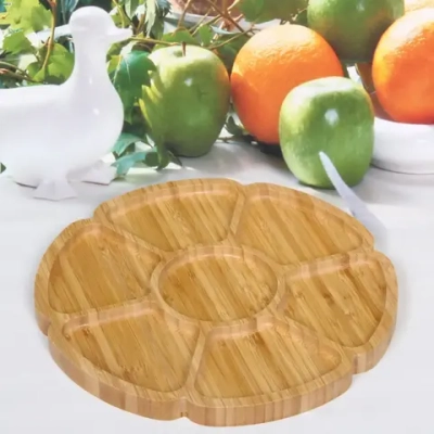 Менажница бамбуковая «SHEF» 24,5см 7секций