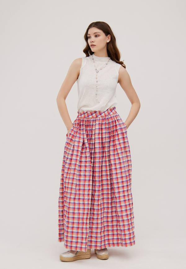 Юбка Клетка