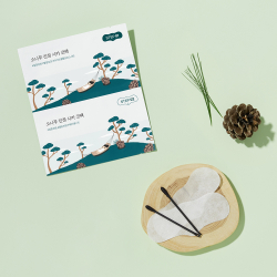 Round Lab Pine Tree Soothing Cica Biocellulose Nose Pack 5шт