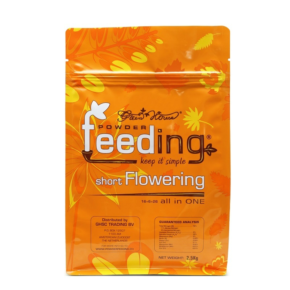 Powder Feeding short Flowering