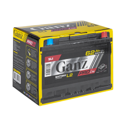 Аккумулятор GANZ PRO-Line DIN 62 А/ч обратный R+ 242x175x190 L2 EN 550 А
