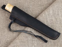 Якутский нож, сталь Х12МФ, рукоять карельская берёза
