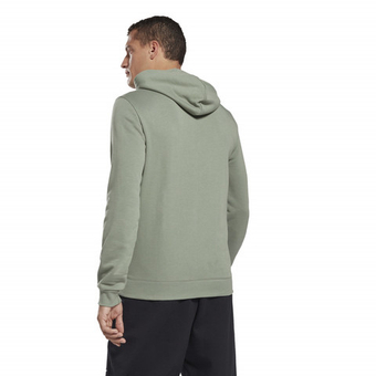 Мужская теннисная кофта Reebok Identity Big Logo Hoodie M - зеленый