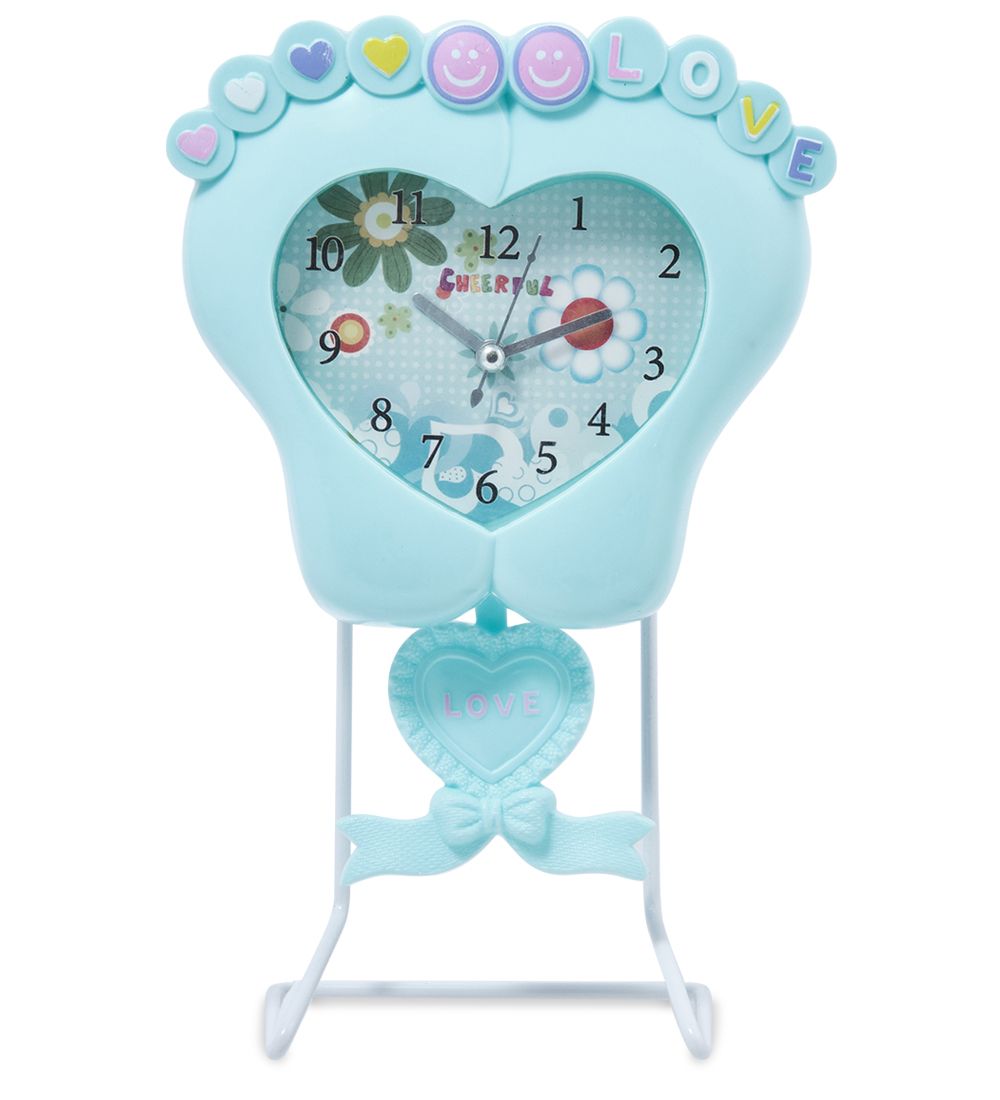 CL-56/1 Часы «Сердце» бирюзовый