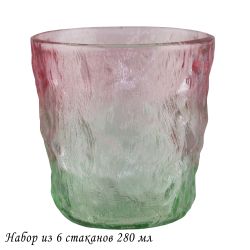 Lenardi 200-016 Набор из 6 стаканов 280мл в под.уп.(х8)Стекло