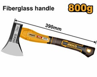 Топор с фибергласовой рукояткой 800 гр. SUPER INGCO HAX081800