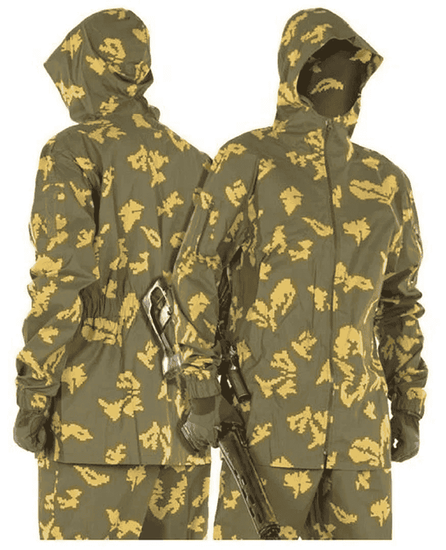[М] Маскировочный костюм (Маскхалат КМФ)  (желтая берёза)