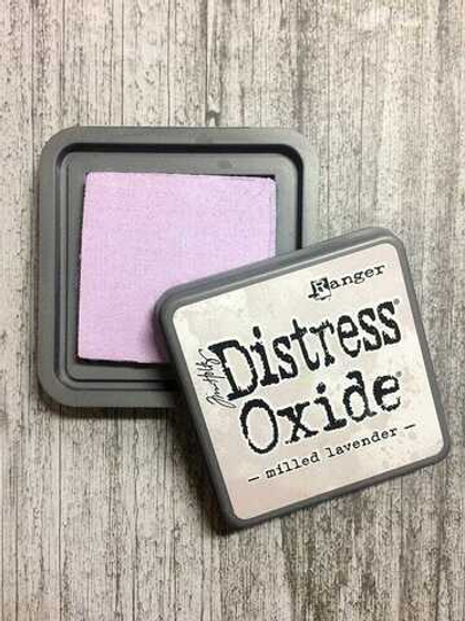 Distress Oxide Pad. Milled Lavender