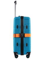 Чемодан 463 / С ремнем / Полипропилен