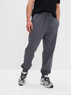 Брюки спортивные свободные с утяжкой на талии