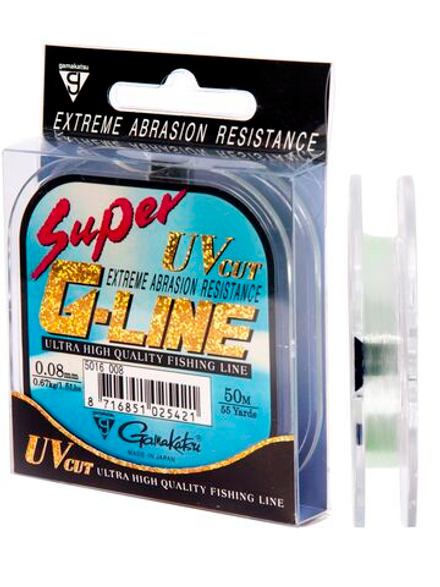 Леска монофильная Gamakatsu G-Line SUPER 050/008