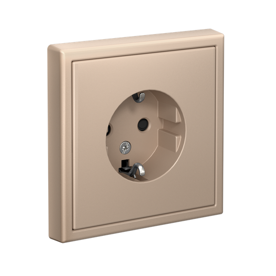 Розетка ArtGallery 16А с заземл. защ. шторки механизм песочн. SE GAL001245