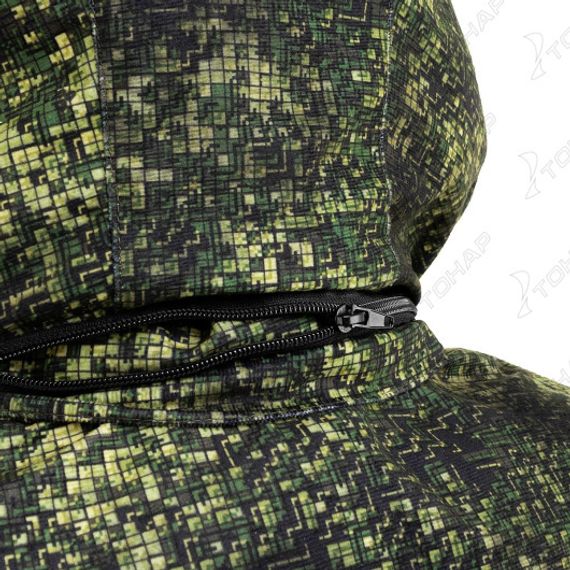 Костюм охотника зимний Салаир Комфорт, цв.зеленый пиксель р.44-46/170-176 Helios