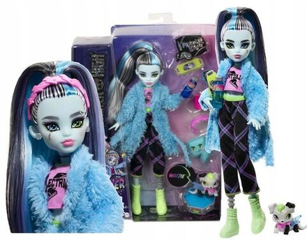 Кукла Mattel Monster High Creepover Party - Пижамная вечеринка Фрэнки Штейн - Кукла с аксессуарами Монстр Хай HKY68