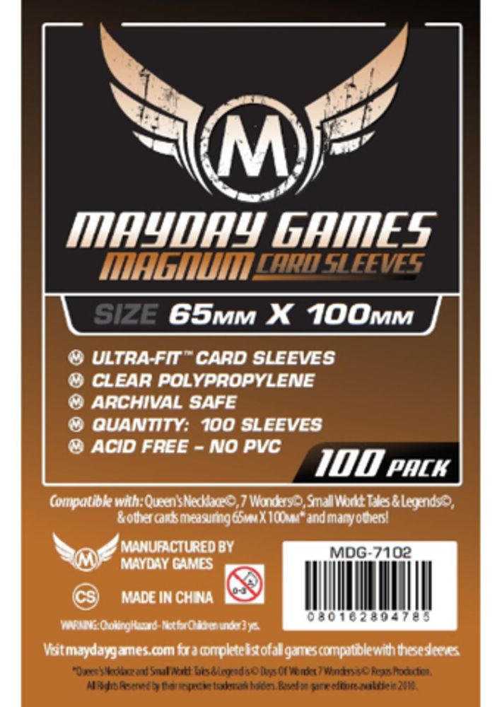 Протекторы Mayday Magnum 7 Wonders (65x100) - 100 штук
