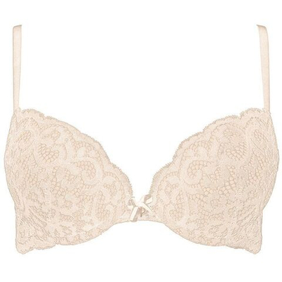 Пуш-ап бюстгальтер Amy (Размер: 36D) (Цвет: пудровый)