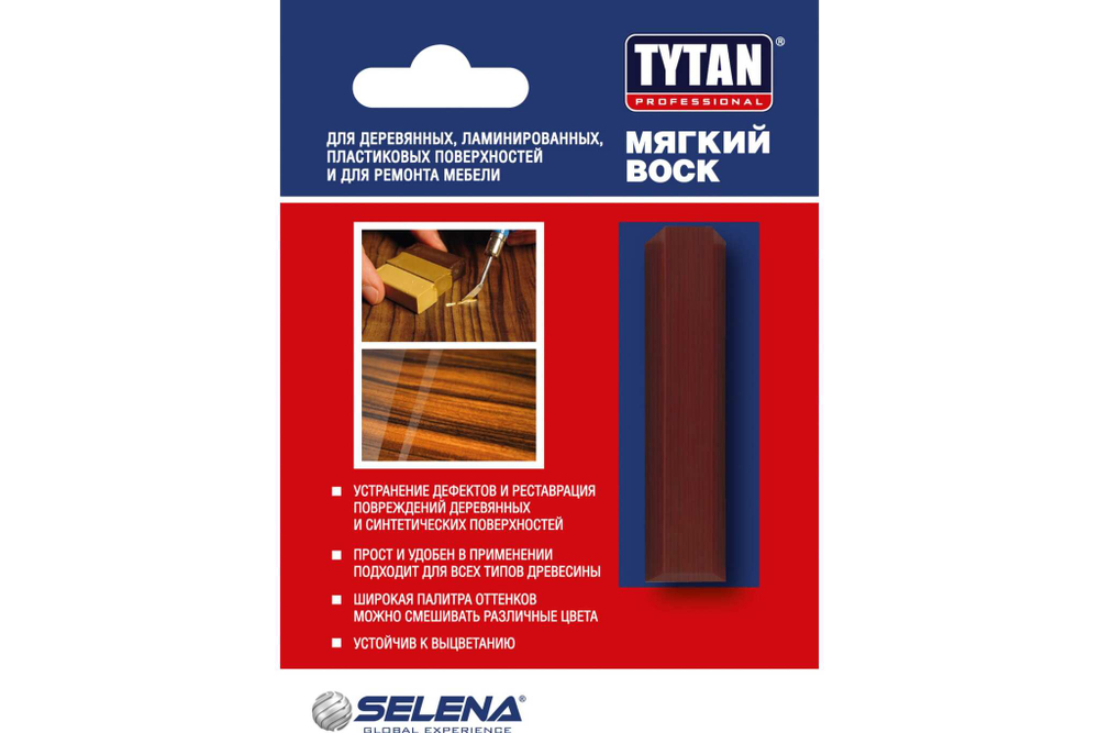 Воск мягкий Tytan Professional 62 махагон 7,5 г.