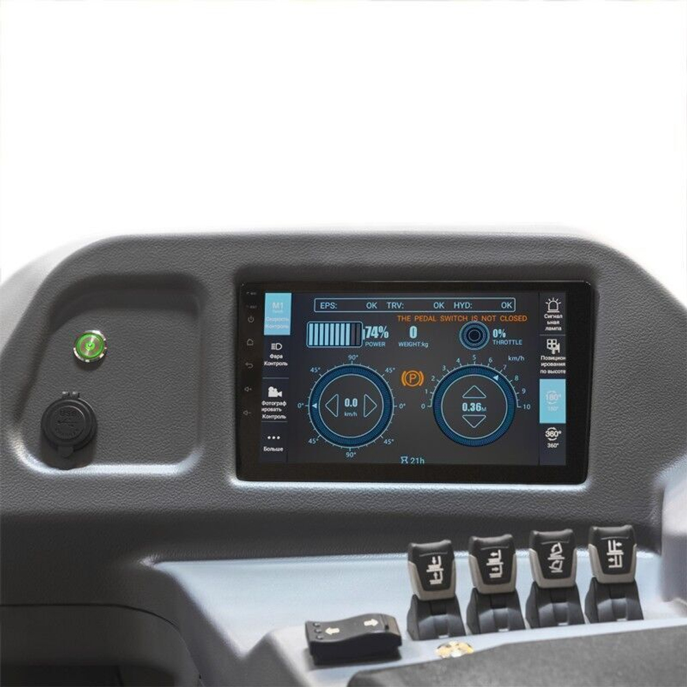 Ричтрак CQD20-D (2000 кг; 8,0 м; 48 В / 600 Ач) SMARTLIFT (SMART)