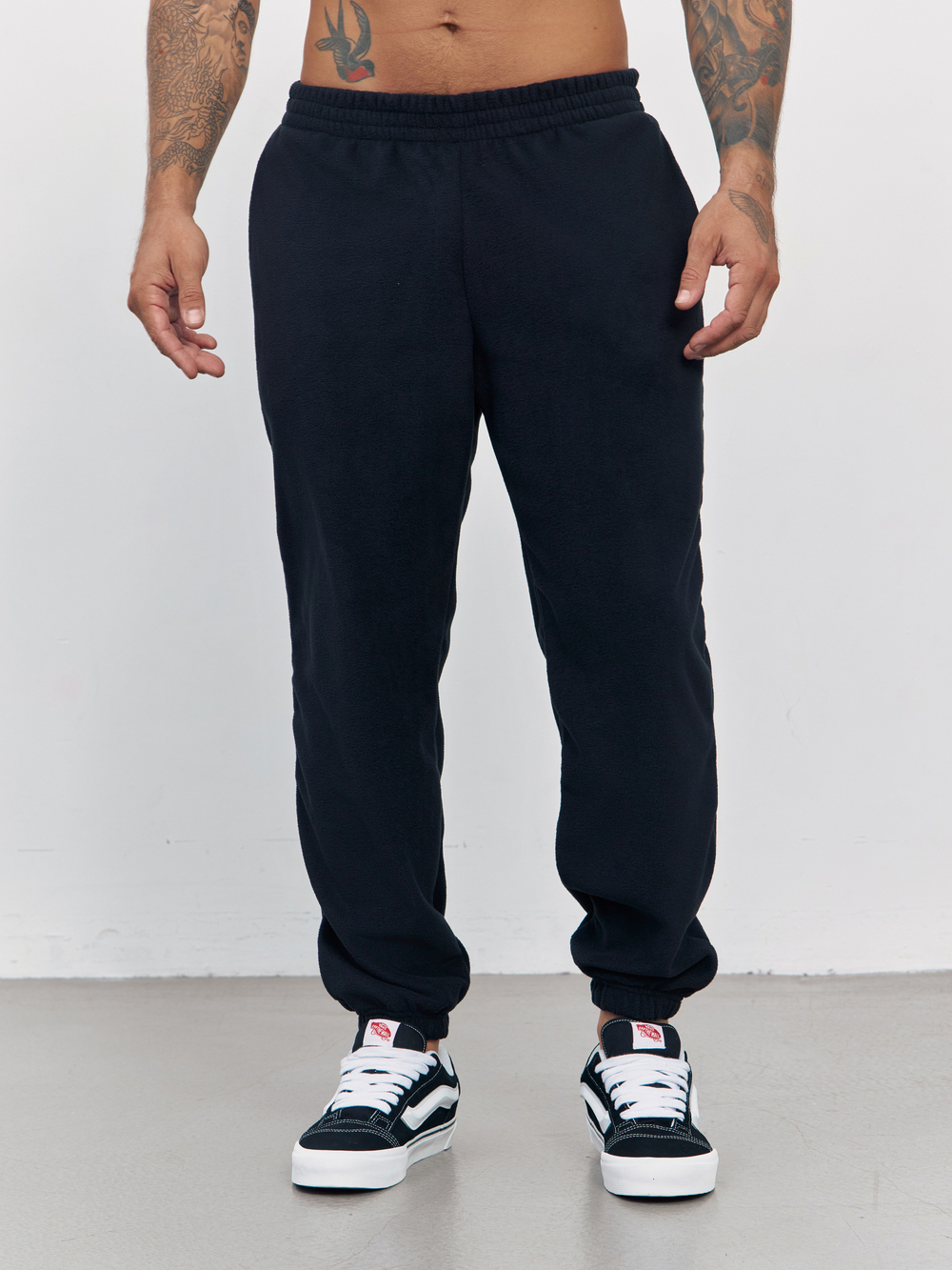 Брюки флисовые(черный)