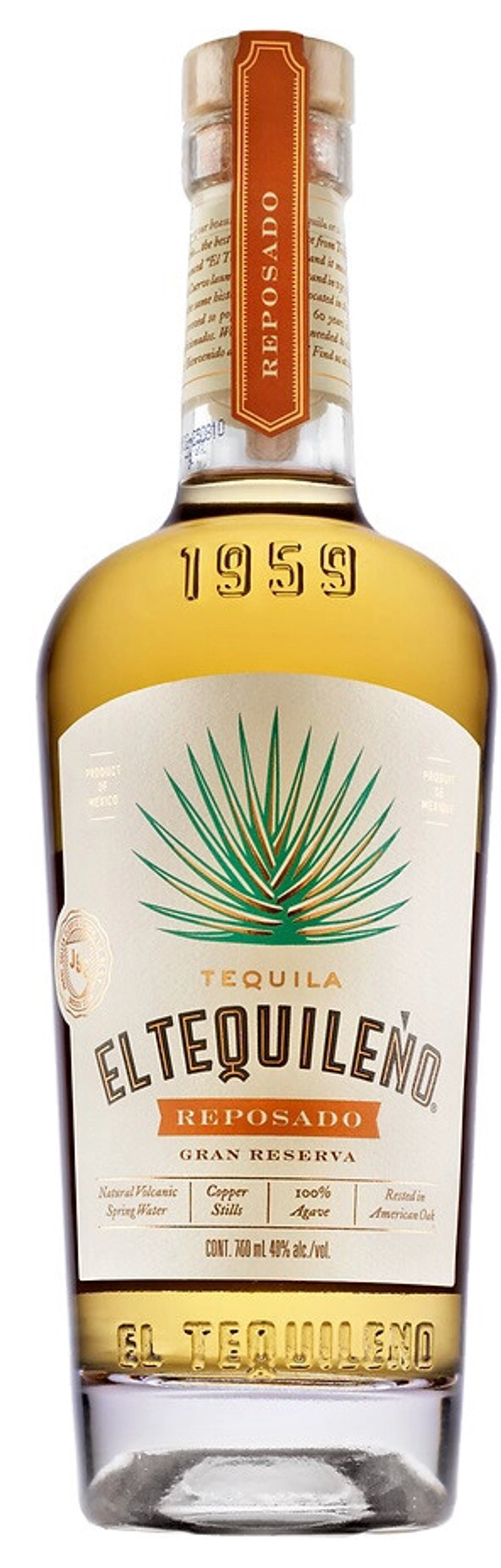 Текила El Tequileno Reposado Gran Reserva, 0.7 л