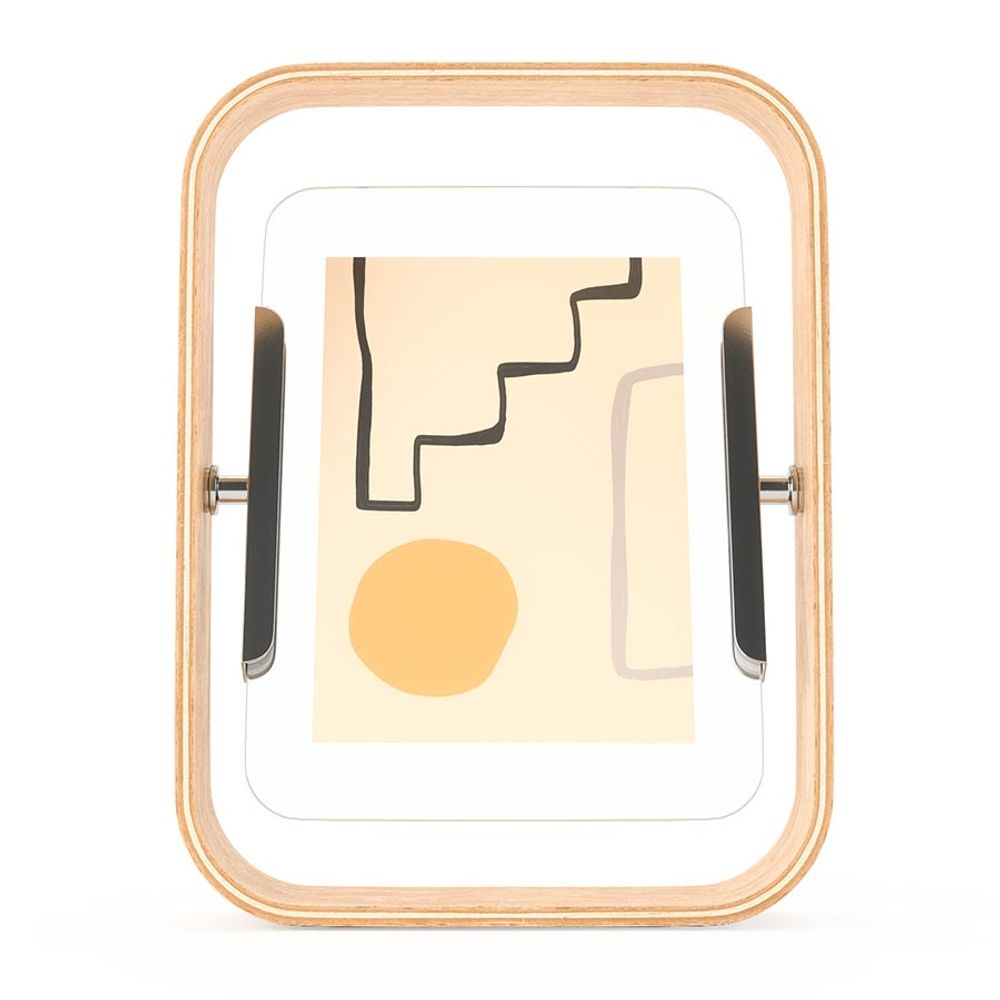 Фоторамка двусторонняя Bellwood,16х22 см, натуральное дерево