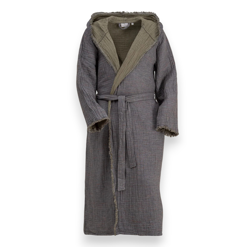 Халат из органического хлопка Muna | зеленый