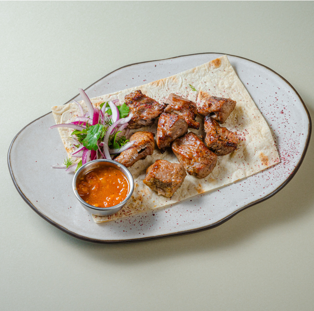 Шашлык из мякоти барашка