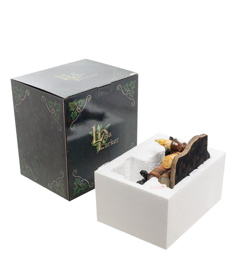 Veronese WS-843 Статуэтка «Кот на книгах» (Лиза Паркер)