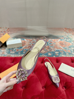 Louis Vuitton Met Slingback Ballerina