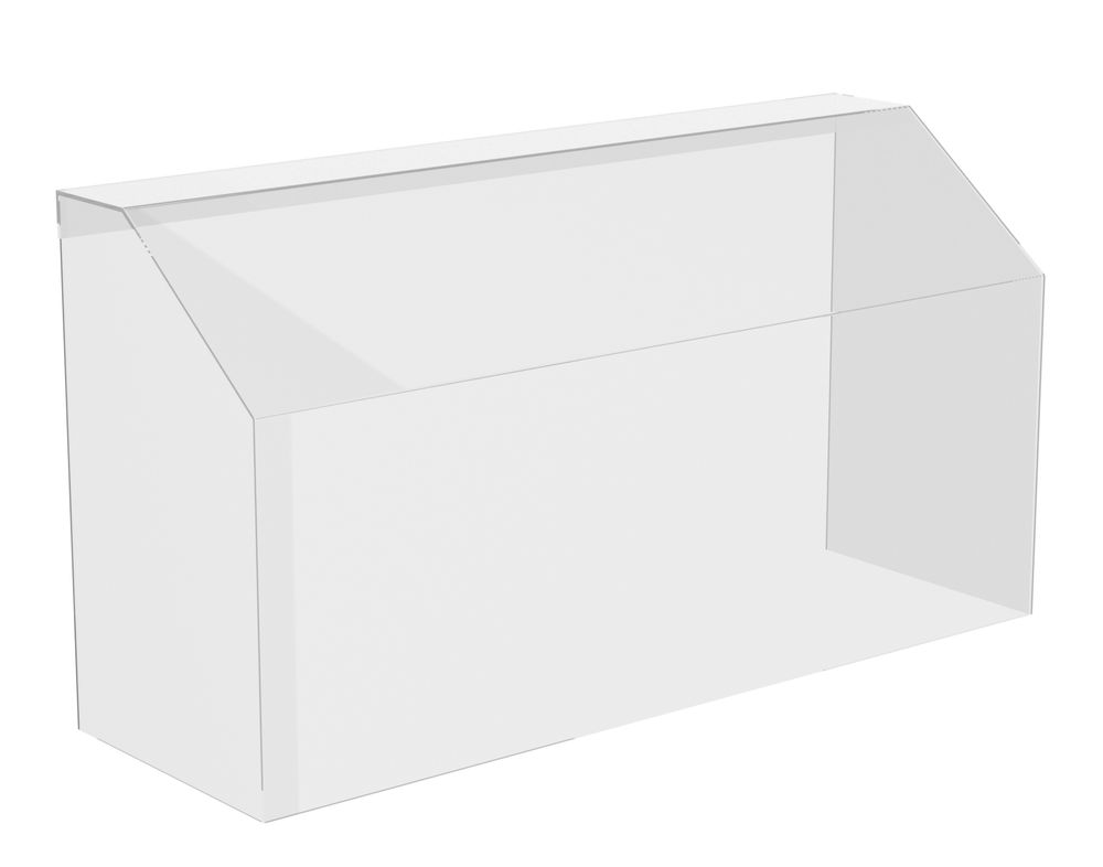 Защита гриля 960х310х510 мм, акрил 4мм прозр