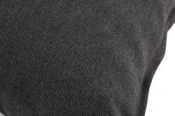 Декоративная подушка для мебели 50х43 см, цвет темно-серый 027