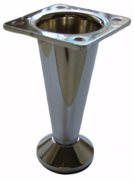 Опора декоративная конус 100мм хром 0352  08,01,002 DV