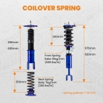 Комплект для автомобиля Nissan 350z coilovers 2003 - 2008 Shock Absorbers Suspension Kits Coil Coilovers Struts lowering kit