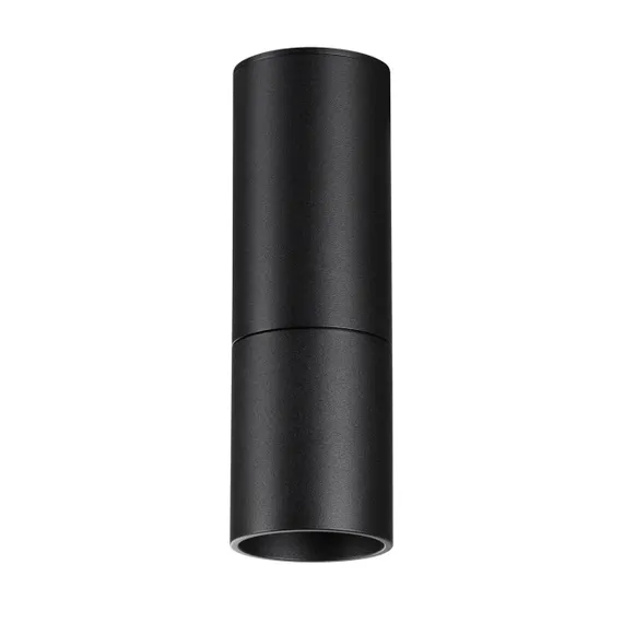359317 OVER NT24 370 черный Светильник накладной светодиодный IP20 LED 10W 85-265V 3000K 1100Лм TUBO