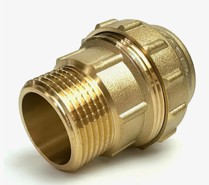 Муфта латунная компрессионная ZEISSLER 32 на 1"