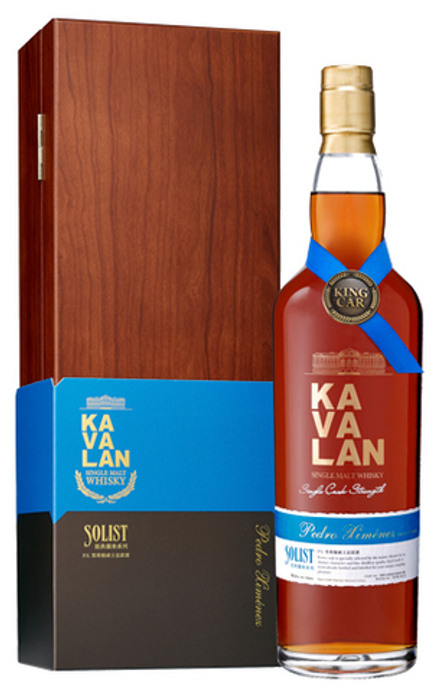 Виски Kavalan Solist Pedro Ximenez Single Cask Strength 52,4% 0,75 л