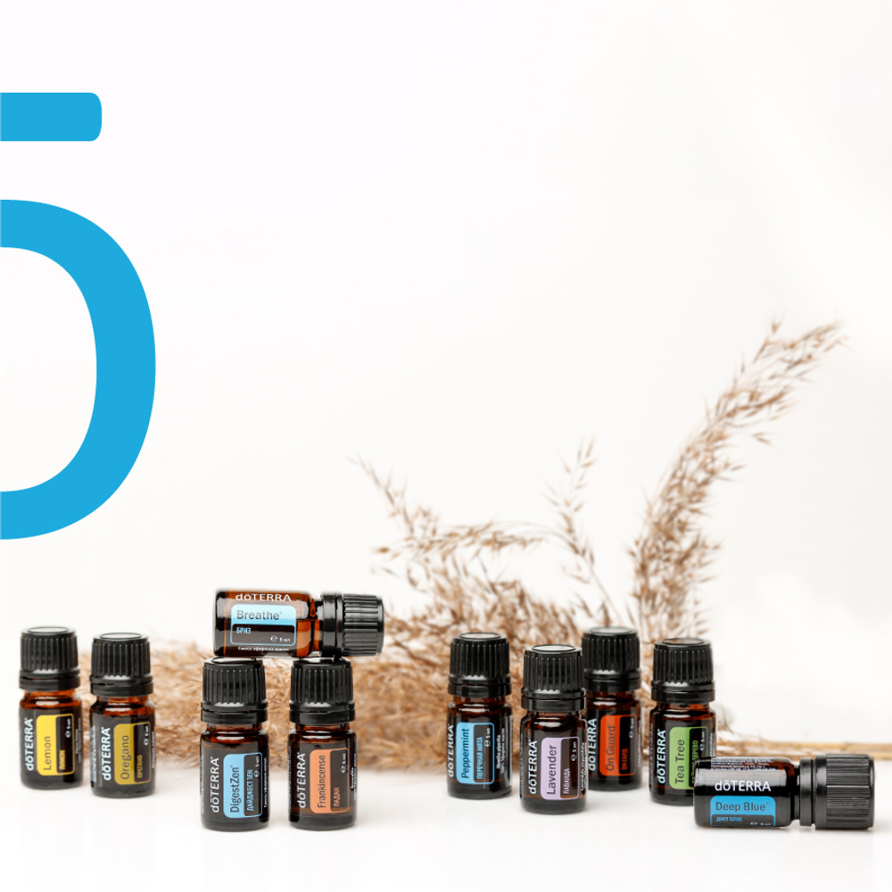 «Семейный набор» эфирных масел doTERRA 10x5 мл + регистрация + подарок