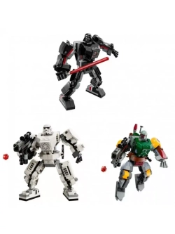 Конструктор Робот Дарт Вейдер, Штурмовик и Боба Фетт 506 дет